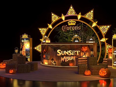 Industrial LOFT US Chan Corona Halloween 3d model Industrial LOFT US Chan Corona Halloween 3d model