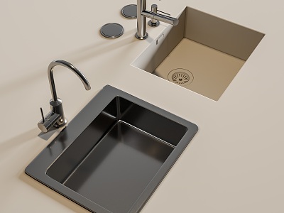 Modern dish washing basin model