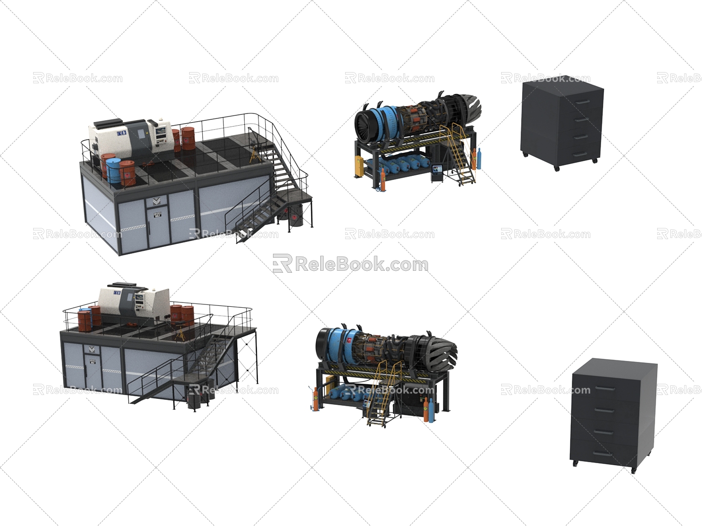 Equipment Industrial Equipment 3d model