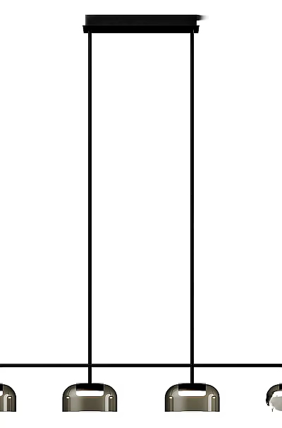 Modern Chandelier Featuring Linear Structure And Clean Design Elements For Home Interiors 3d model