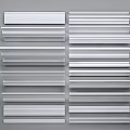 Plaster Coving With Various Decorative Designs For Interior Decoration Projects And Home Renovations