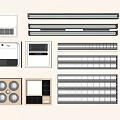 Modern Grille Lights With Various Designs For Commercial And Office Spaces