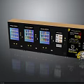 Modern Digital Vending Machines For WACO CHICKEN With Southern Kitchen Menu Screens