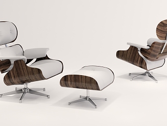 Modern Sofa Chair Eames Leisure Chair 3d model