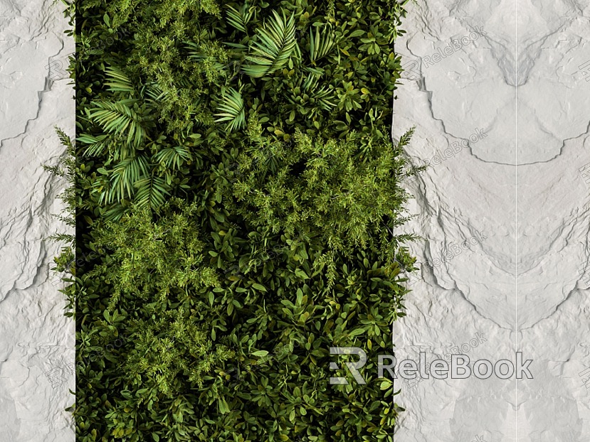 Green Plant Wall Plant Wall Green Wall Ecological Wall Plant Green Wall model