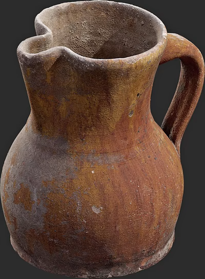 Modern Pottery Pottery Decorative Art Ornaments Jar Pottery Art Ornaments 3d model