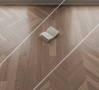 Modern Flooring Wood Flooring 3d model