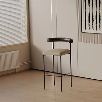 Modern Bar Chair 3d model
