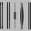 Modern Metal Cabinet Handles With Various Stylish Designs And Smooth Shapes