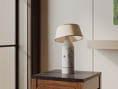 Modern table lamp 3d model