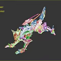 Mech Warrior Mech Soldier Machine Battlearm Mechanical Battlearm Machine Fighter Robot 3d model