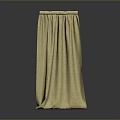 Yellow Patterned Fabric Curtain For Elegant Home Decor And Window Treatment