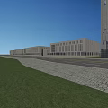Large Industrial Factory Complex With Systematic Layout And Modern Building Structures 3d model