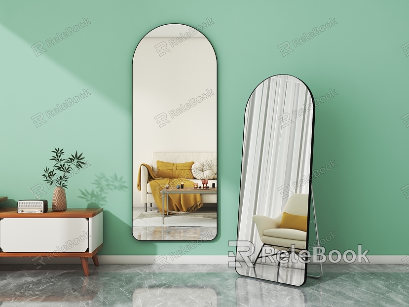 Floor mirror model