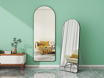 Floor mirror 3d model