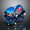 Gas Mask Science Fiction Gas Mask Gas Mask Respirator Breathing Mask Biochemical Mask Science Fiction Mask 3d model