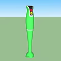 Three Green Hand Blenders Modern Kitchen Appliances For Home Use
