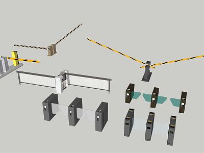 Modern Swing Gate model