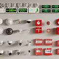 Modern Safety Exit 3d model