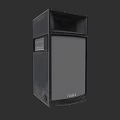 Professional Black Audio Speaker With High Quality Sound And Durable Design