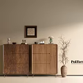 Modern Wood Grain Cabinet Ins Style Minimized Style Cabinet Entire Cabinet Sideboard Cabinet Balcony Cabinet Storage Cabinet Home Entrance Cabinet 3d model