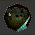 Game Environment Game Scene Fairy Tale Scene Fairy Tale Magic Scene Magic Item Fantasy Scene 3d model
