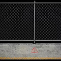 Fence Concrete Railing Fence Iron Fence Iron Railing Enclosure 3d model