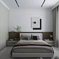 Modern Living Dining Room Interior With Open Layout Dark Leather Sofa And Wooden Shelves