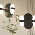 Wall lamp combination 3d model