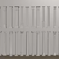 modern column modern column roman column 3d model