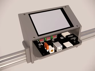 Screen holder for laser machine 3d model
