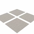 Concrete Grey Porcelain Floor Wall Tile For Interior Decoration With Round Sphere