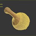 Orange Woven Decorative Vase For Home Furniture With Intricate Patterns
