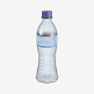 Modern mineral water 3d model