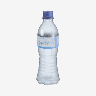 Modern mineral water 3d model