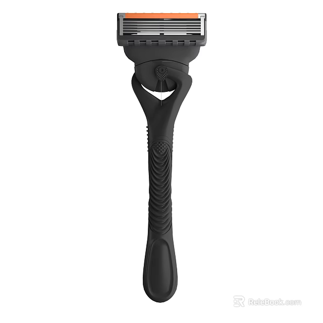 Bathroom Shower Brush With Ergonomic Handle Non Slip Grip For Deep Cleaning 3d model 