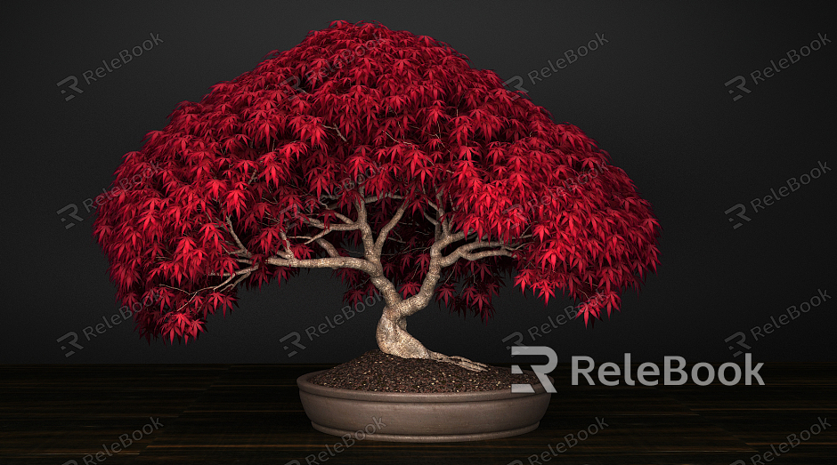 New Chinese Bonsai Bonsai model