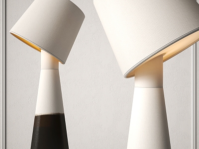 Modern table lamp 3d model