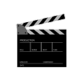 Film Production Clapperboard With Director Scene Take And Time Details