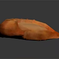Delicious Baked Crescent Shaped Golden Brown Stuffed Pastry With Flaky Texture