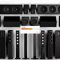 High Quality Home Audio Headphones and Speakers with Floor Standing Bookshelf and Subwoofer Models