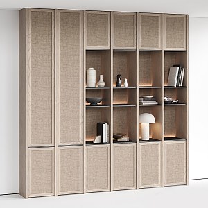 Modern Decorative Cabinet Casual Wardrobe Decorations Ornaments Furnishings 3d model