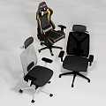 Various Comfortable Ergonomic Mesh And Gaming Style Office Chairs For Daily Home And Office Use