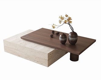 Modern coffee table 3d model