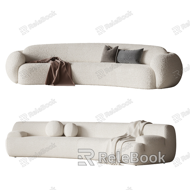 Modern Multiplayer Sofa Sofa model