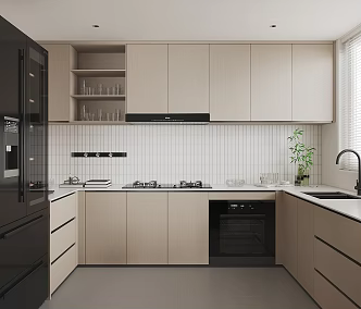 Modern Kitchen Home Kitchen 3d model