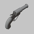 British flare gun 3d model