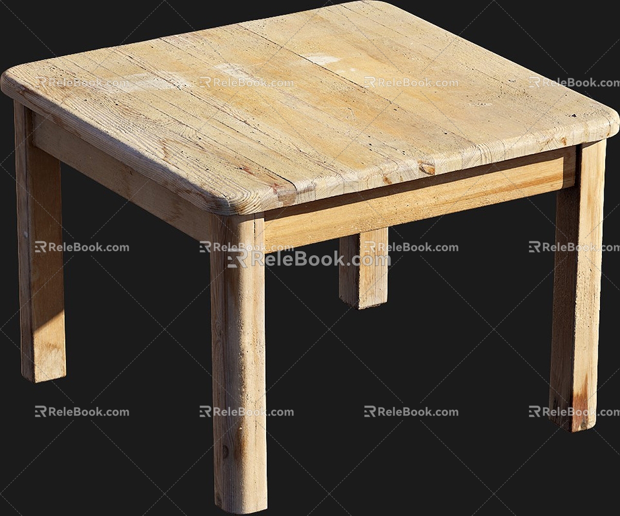 Modern Table Table High Precision 3d model