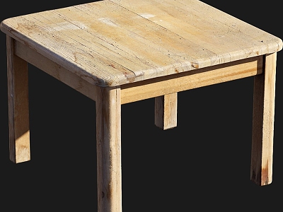 Modern Table High Precision 3d model