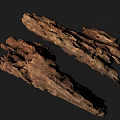 Natural Weathered Stone Wood With Rustic Texture And Organic Surface Details